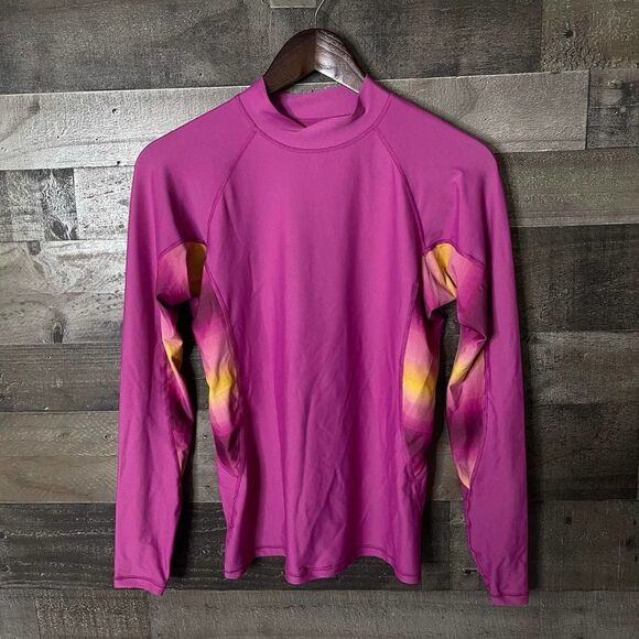 Patagonia VTG USA Compression Long Sleeve Top Large - Picture 1 of 4